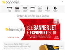 Tablet Screenshot of bannerjet.com.br